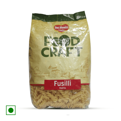 Del Monte Food Craft Fusilli Pasta, 500 gm Pouch