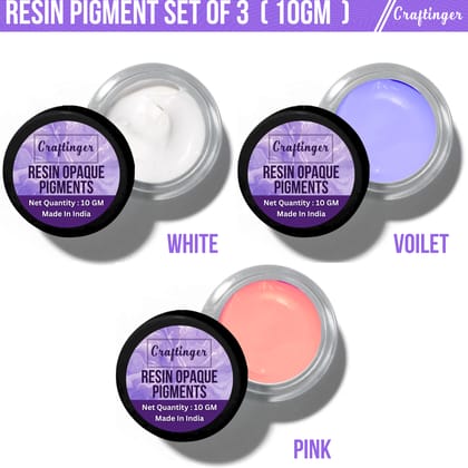 OPAQUE PIGMENTS SET-SET OF 3 / 10 Gm