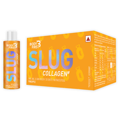 Bodyfirst Collagen Slug, Pineapple - Pack Of 20