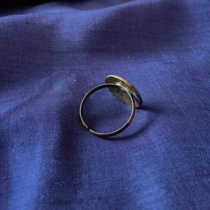 Plain and Gold Ring