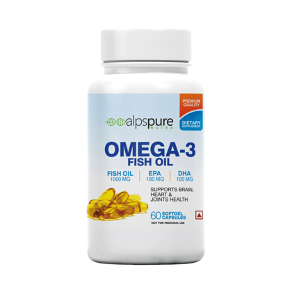 Omega-3 Fish Oil Softgel-Single Strength / 60 Capsules