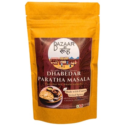 BazaaRooh Homemade Fresh Premium Quality Dhabedar Paratha Masala (100 Gms)