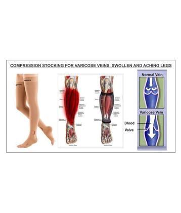 Just Rider Medical Compression Stockings XL - XL