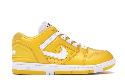 Nike Sb Air Force 2 Low Supreme Yellow-UK 11