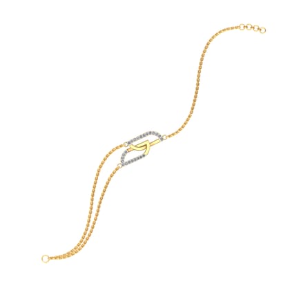 Senco Gold Connection of Victoria Diamond Bracelet