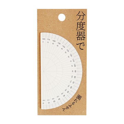 Husen Ruler Sticky Note-Protractor