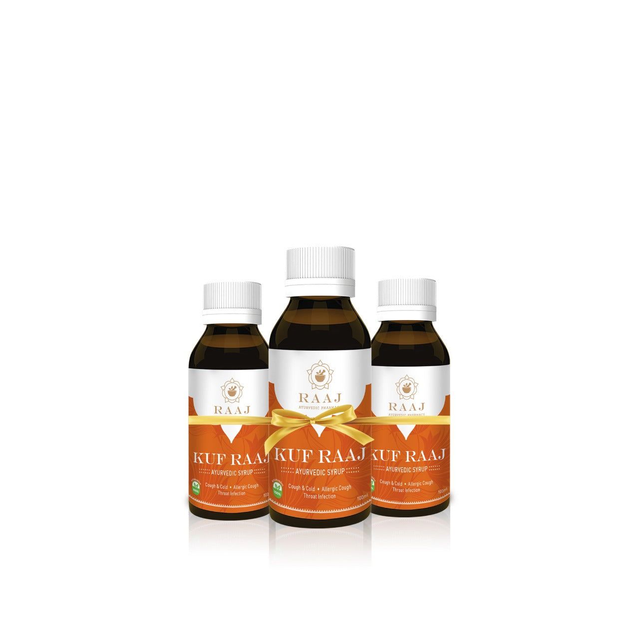 KUF RAAJ COUGH SYRUP-Pack Of 3