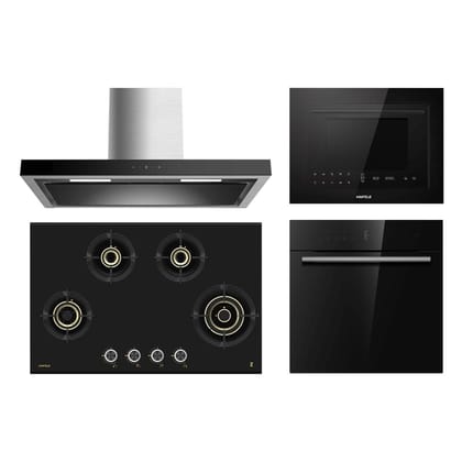 Hafele Chimney + Hob + Oven + Microwave Combo HACHOM-29