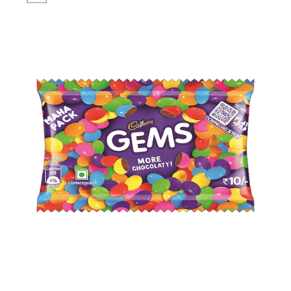 Cadbury Gems, 18.69 gm Pouch