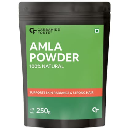 Carbamide Forte Amla Powder for Hair Growth & Skin Radiance, 100% Natural, Preservative & Chemical-Free, 250g.-Carbamide Forte Amla Powder for Hair Growth & Skin Radiance, 100% Natural, Preservat