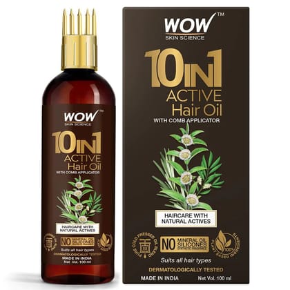 10 in 1 Active Hair Oil 100 ML(Comb)