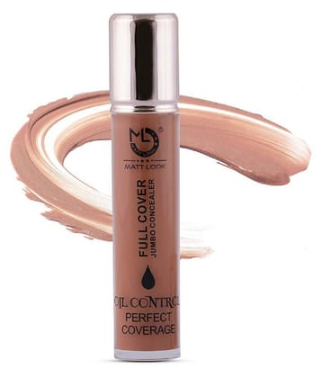 Mattlook Full Cover Jumbo Concealer Oil Control Perfect Coverage, Face Makeup, Orange Corrector (11ml)