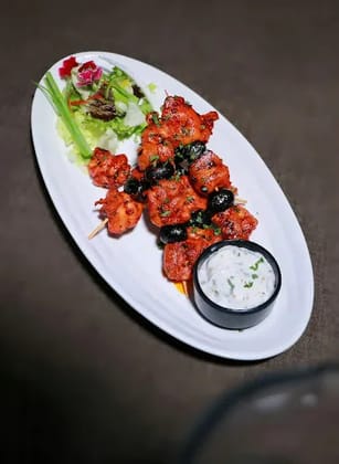 Olive And Chicken Brochettes