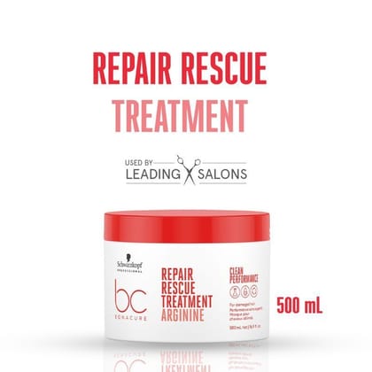 Schwarzkopf Professional Bonacure Repair Rescue Treatment With Arginine(500ml)