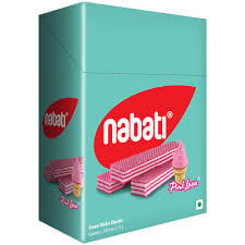 NABATI WAFER PINK LAVA 100G