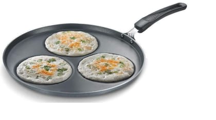 Prestige Omega Select Plus Set Dosa Uttapam 31 cm Tawa | Make Dosa, Uttapam, Omlette, Chilla - 3 in 1