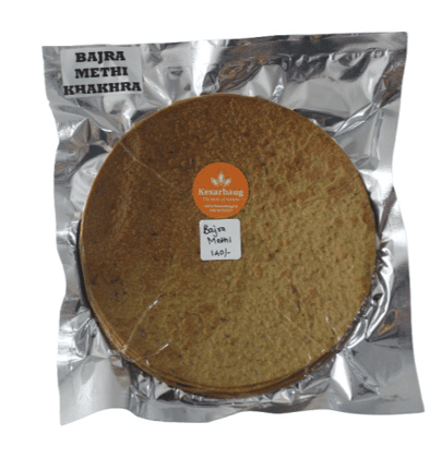 Kesarbaug Bajara Methi Khakhra, 250 gm