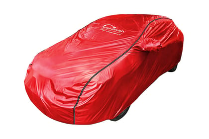 Hyundai Creta (2020-2023) Waterproof Car Cover, All Weather Proof, Premium & Long Lasting Fabric with Side Mirror Pocket (ACHO Series)-Acho Red