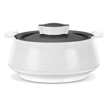 Milton Venice Insulated Inner Stainless Steel Casserole | Ideal For Chapatti White