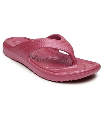 REFOAM - Maroon Womens Flip Flop - None