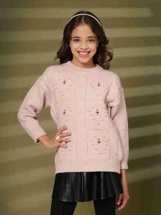 Albion By CnM GIRLS KIDS PEACH PULLOVER