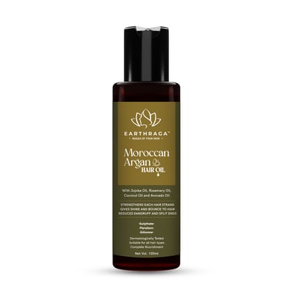 Earthraga Moroccan Argan Hair Oil