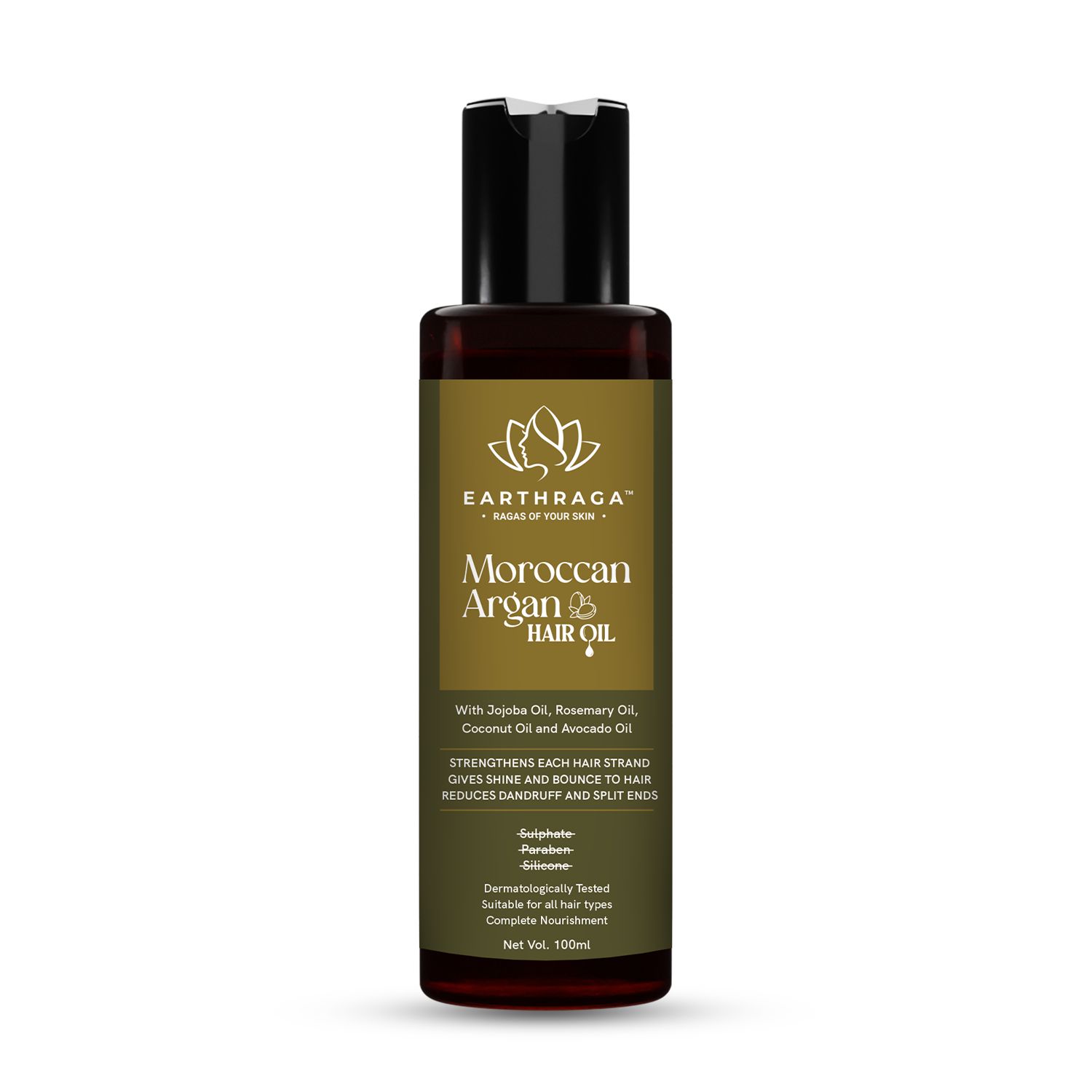 Earthraga Moroccan Argan Hair Oil