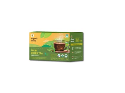 Organic Tulsi Green Tea (20 teabags) 40g