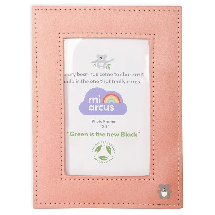 Arcus Wall Hanging Photo Frame-4x6 inches / Pink / 449
