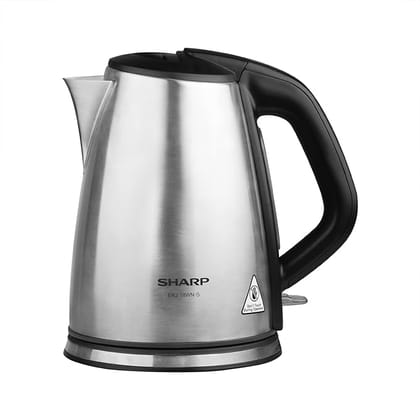 Sharp Electric Kettle 1.8 Litre I JAPAN QUALITY I Stainless Steel I Quick Boiling with Dry Boil Protection Auto Cut function Auto Lid Open-Sharp Electric Kettle 1.8 Litre I JAPAN QUALITY I Stainl