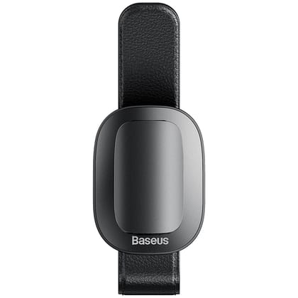 Baseus Platinum Vehicle Eyewear Clip Sunglasses Holder For Car Clamp Type ACYJN-B01-Black