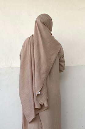 Malaysian Cotton Hijab - Tan-Tan