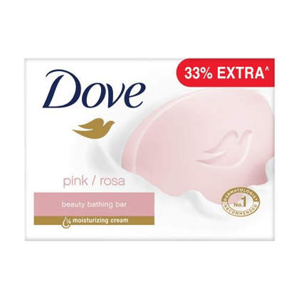 Dove Bathing Soap Pink Rosa Beauty 75g