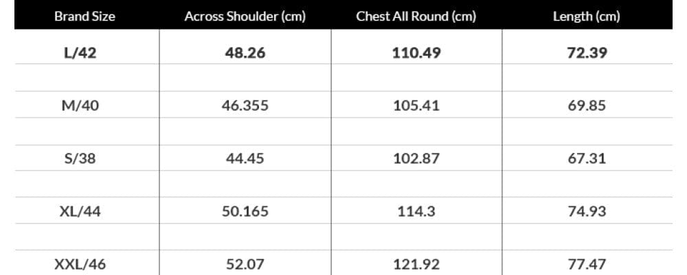 Size Guide