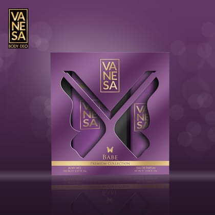 Vanesa Babe Gift Pack 150 ml + Perfume 60 ml | 210 ml