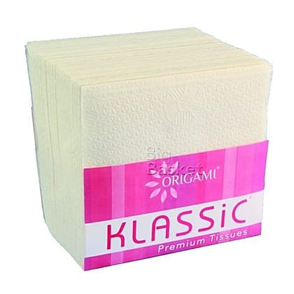 Origami Klassic Plain Cocktail Napkins (22 X 22 cm), 100 pcs