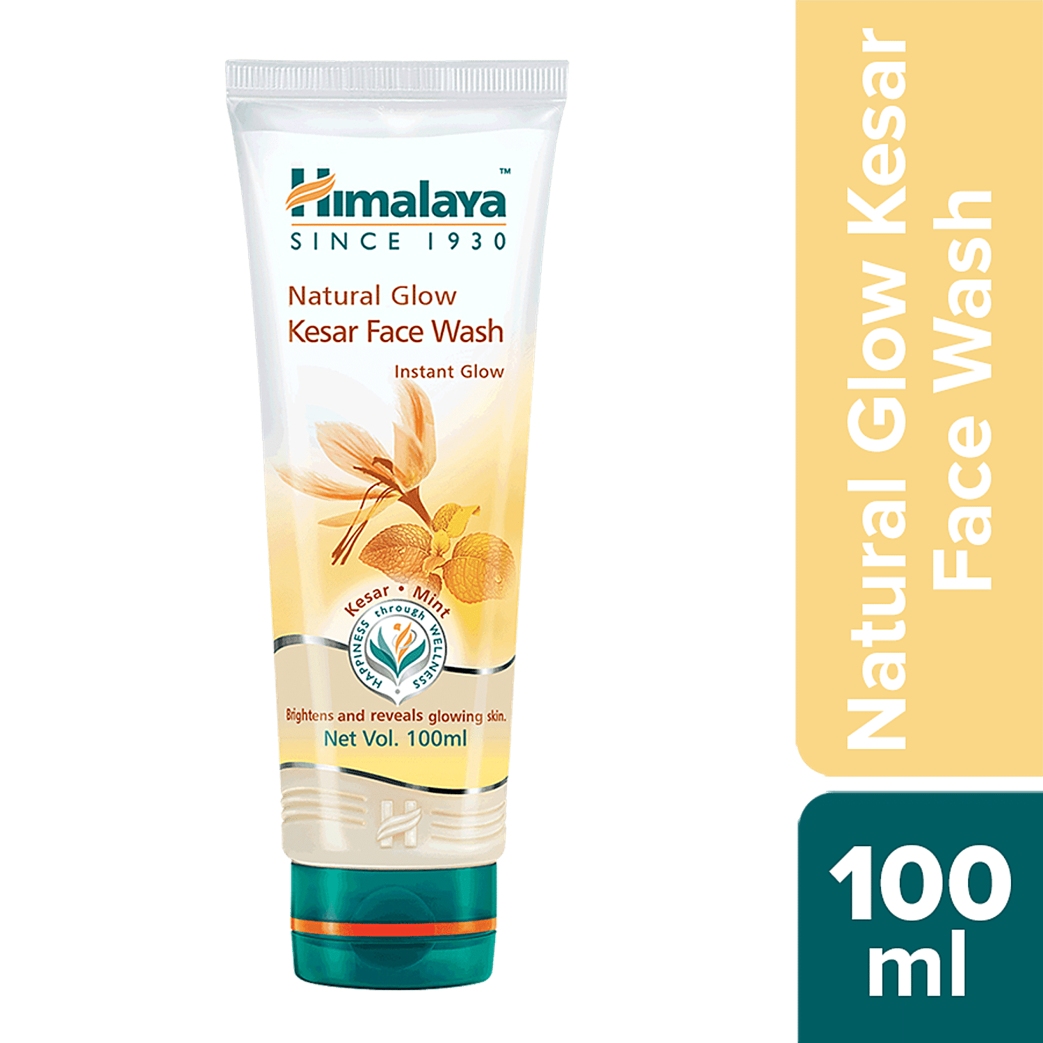 Himalaya Natural Glow Kesar Face Wash, 100 Ml