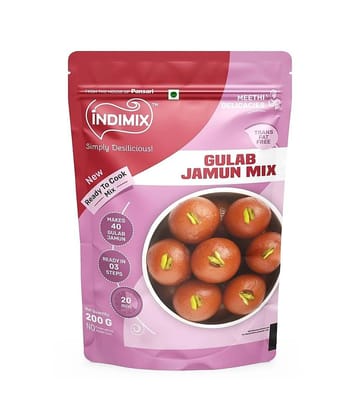 INDIMIX Ready to Cook Gulab Jamun 200 gm