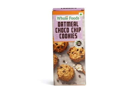 Whole Foods Oatmeal Chocolate Chip | Veg Eggless | 120G