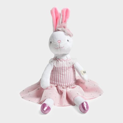 Sweet Spring March Doll Soft Toy Pink & White-6 M+ / Pink