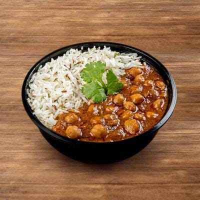 Pindi Chole Rice Bowl