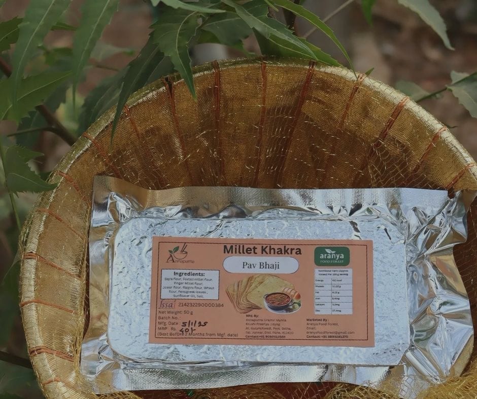 Millets Pav Bhaji Khakhra