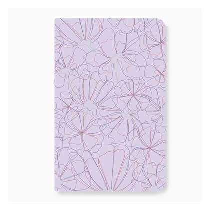 FACTOR NOTES NOTEBOOK A5 RULED (CHOOSE OPTIONS)-NURTURE LILAC