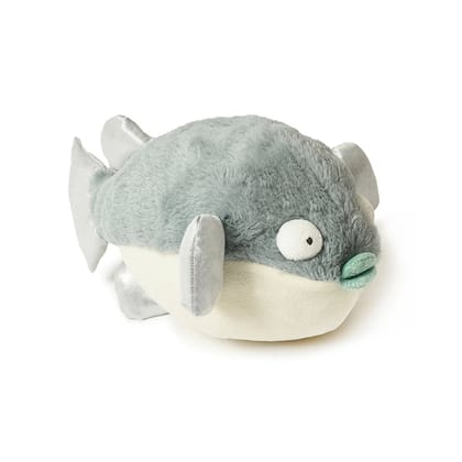 Puffer Fish Soft Toy- Green-34x23x16 cm / Green