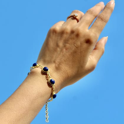 Blue Lapis Bracelet