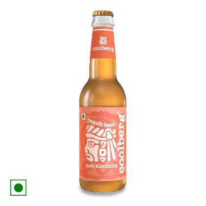Coolberg Non Alcoholic Beer - Peach\, 330 ml Bottle