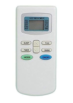 EHOP Compatible Remote Control for TCL/Videocon/Godrej/EON Air Conditioner (White)