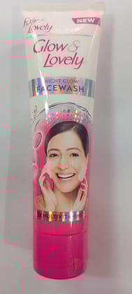 Fair & lovely glow lovely bright glow face wash 100 g