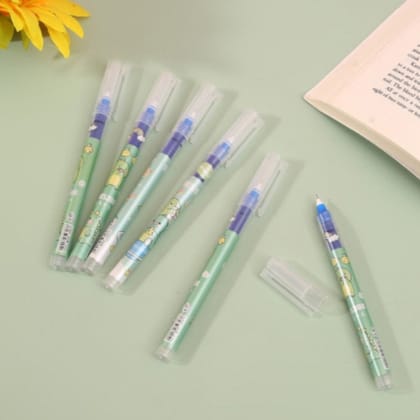 Kawaii Dinosaur Gel Pen - Pack Of 6