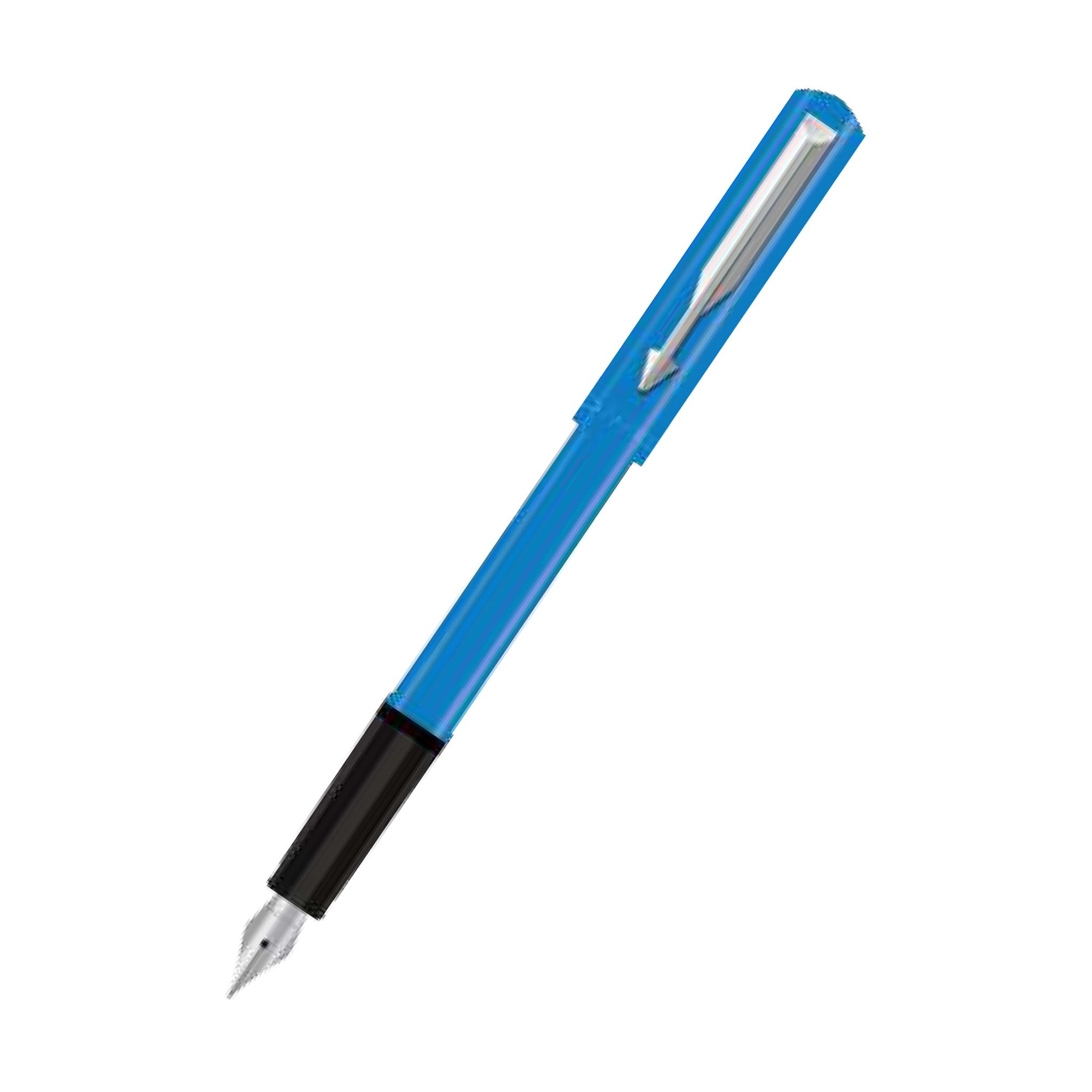 Parker Beta Neo Fountain Pen - Body Color Blue - Ink Color Blue